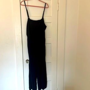 Black flowy jumpsuit